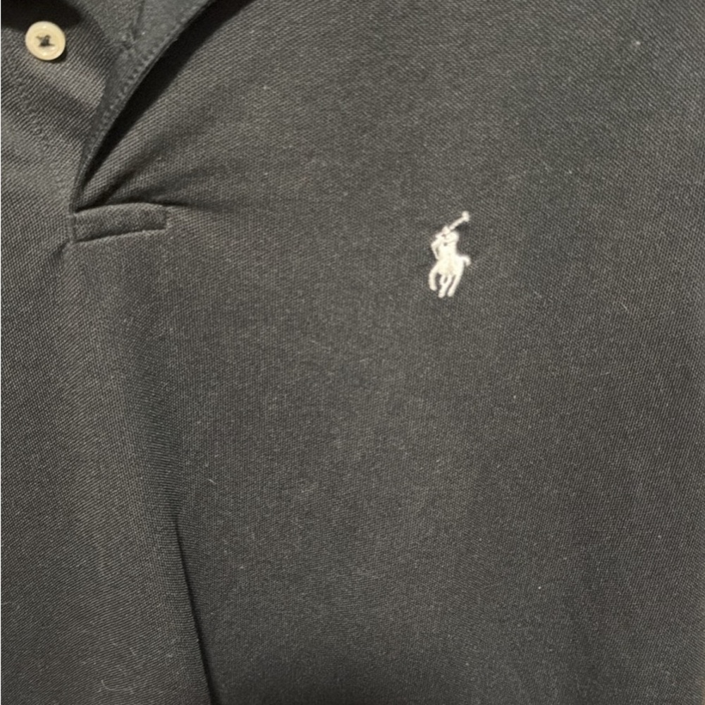 Polo By Ralph Lauren Classic Black Polo Shirt - image 2